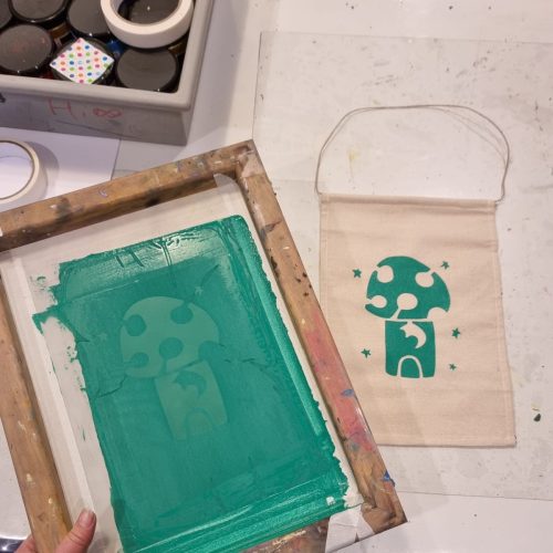 Sreen printing, kids art classes