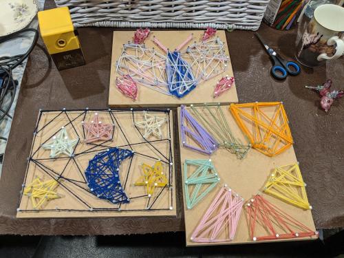 String art / kids art and craft classes